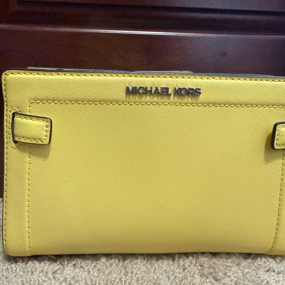 Michael Kors Yellow Crossbody Bag